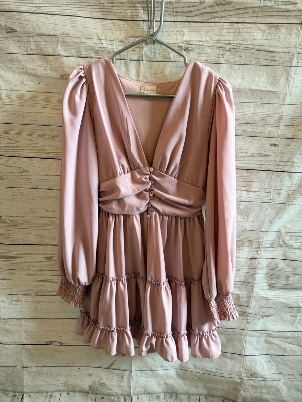 Altar'd State Dusty Pink Blouse